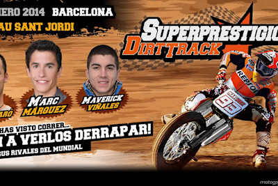 Das Plakat für das Superprestigio in Barcelona