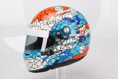 So sieht der neue Helm von Adrian Sutil aus
