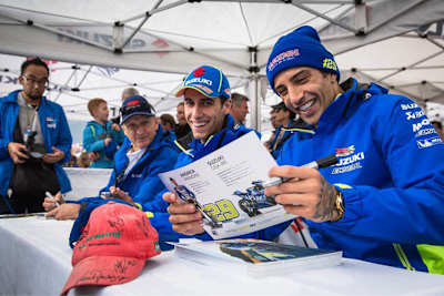 Auf dem Sachsenring: Schwantz, Rins und Iannone