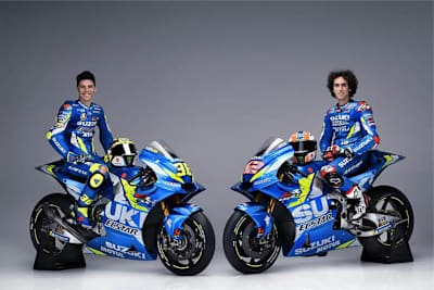 Das neue Suzuki-Duo Mir und Rins