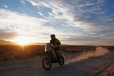 KTM-Pilot Stefan Svitko fuhr auf Etappe 10 seinen ersten Dakar-Erfolg ein