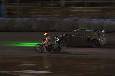 Im Regen trat Tai Woffinden gegen Liam Doran an