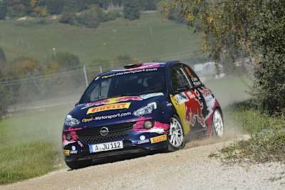 Opel-Werkspilotin Tamara Molinaro in Liezen