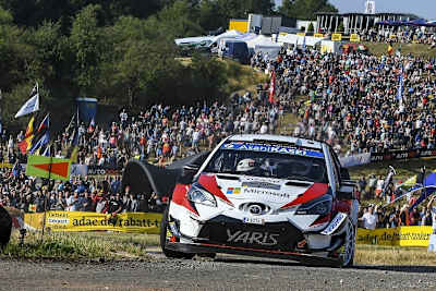 Ott Tänak triumphierte wieder in Deutschland