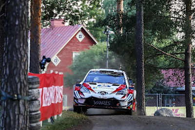 Ott Tänak kam als Leader in den Freitag-Service