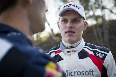 Der Toyota-Neuzugang Ott Tänak