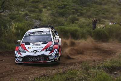 Ott Tänak ist der Spitzenreiter in Argentinien 