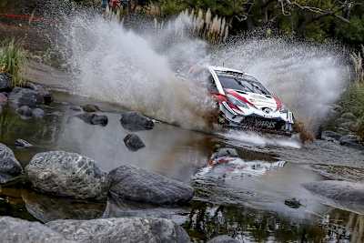 Ott Tanak machte in Argentinien die Konkurrenz nass