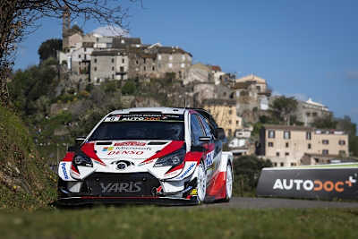 Ott Tänak führt auf Korsika