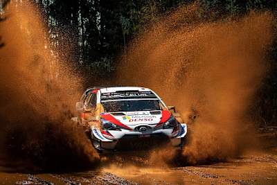 Ott Tänak hat in Chile das Kommnado