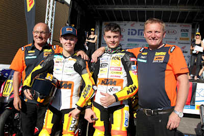 Team Freudenberg mit Meuffels und Lehmann