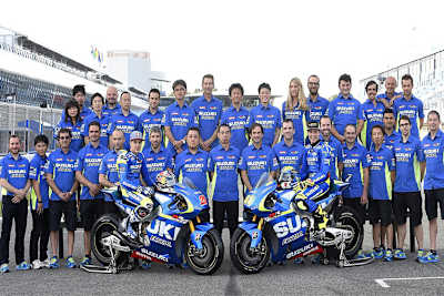 Das Team Suzuki Ecstar