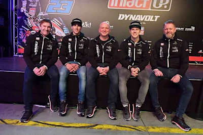 Wolfgang Kuhn, Xavi Vierge, Jürgen Lingg, Marcel Schrötter und Stefan Keckeisen