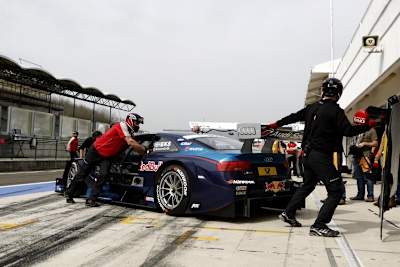 Audi: Am zweiten Testtag erneut vorne