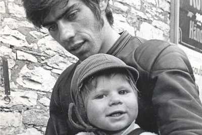 Arnulf und Jörg Teuchert im Jahr 1972