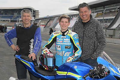 Jörg Teuchert, Sarah Heide, Michael Galinski (v.li.)