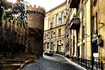 So sieht der Eingang zur Altstadt normalerweise aus