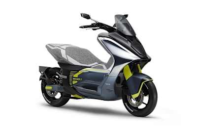 Yamaha E01: Elektroroller für die Stadt, vergleichbar mit einer 125er Scooter