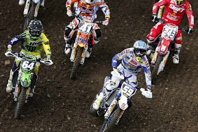 Aleksandr Tonkov: In Teutschenthal den 'holeshot' gewonnen, danach heftig abgeflogen