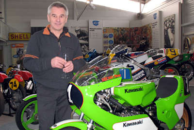 Der fünffache Weltmeister Anton «Toni» Mang