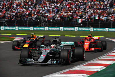 Mercedes, Ferrari und Red Bull Racing dominieren die Formel 1