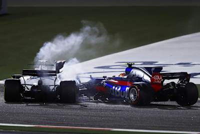 Daniil Kvyat ist neben der Spur