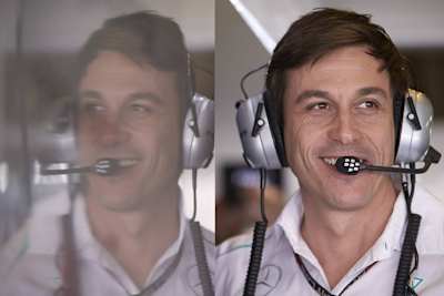 Toto Wolff: «Normalerweise sollte ein überrundeter Fahrer auf frischen Reifen auch nicht versuchen, sich zurück zu runden» 