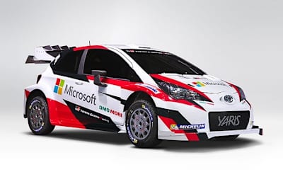 Studie des Toyota Yaris WRC