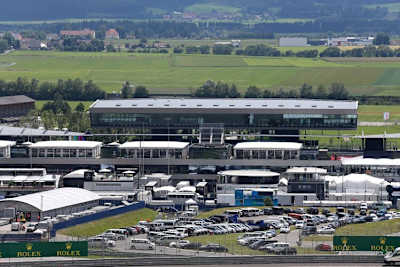 Die neue Haupttribüne am Red Bull Ring