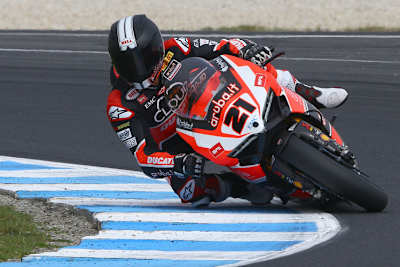 Troy Bayliss ist das Glück anzusehen