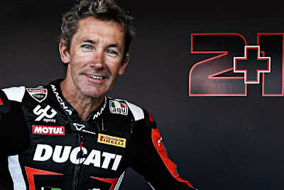 Troy Bayliss auf der Ducati 1299 Panigale