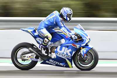 Suzuki-Testfahrer Takuya Tsuda