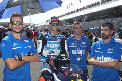 Lukas Tulovic in der ersten Startreihe