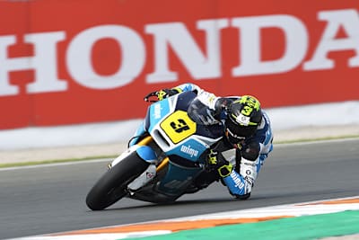 Lukas Tulovic am vergangenen Wochenende auf der Tech3-Maschine in Valencia