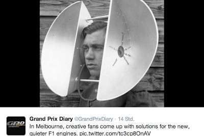 Vielleicht wird so aus diesem Motorensound etwas