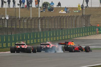 Der China-GP bot reichlich Action