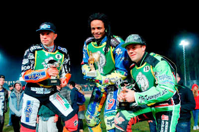 Die Top 3: Sebastian Ulamek, Antonio Lindbäck und Peter Ljung (v.l.)