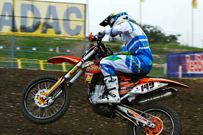 Dennis Ullrich auf de Weg zum Tagessieg im Talkessel