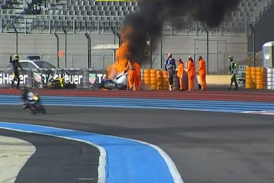 F.C.C. TSR Honda (#5) führte den Bol d'Or vor Rennabbruch an.