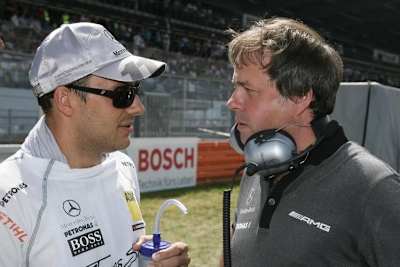 Gerhard Ungar mit Gary Paffett