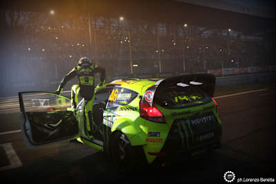 Valentino Rossi hat die Monza Rally Show zum fünften Mal für sich entschieden