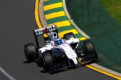 Da kommt noch mehr: Valtteri Bottas war auf seinen schnellen Runden am Freitagnachmittag nicht mit leerem Tank unterwegs