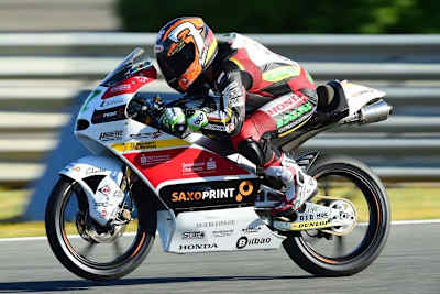 Efren Vazquez auf der Honda des RTG
