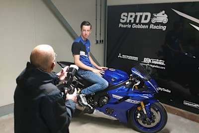 Van der Valk  bei der Foto Session