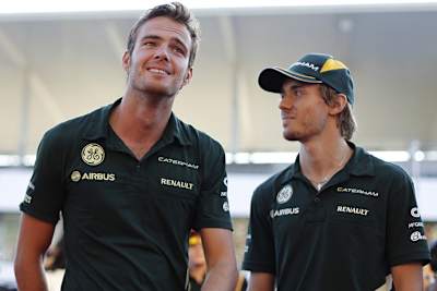 Giedo van der Garde und Charles Pic von Caterham