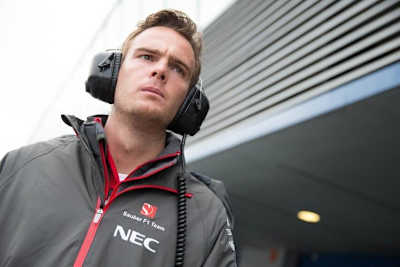 Giedo van der Garde darf endlich wieder Formel 1 fahren
