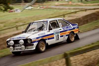 Ari Vatanen im Meisterjahr 1981 im Ford Escort RS 1800