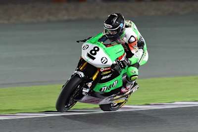 Efren Vazquez auf seiner Suter