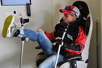 Der verletzte Efren Vazquez in der Kiefer-Box