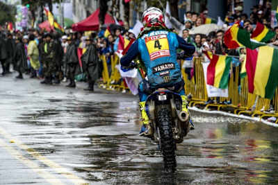 Bei der Ankunft in La Paz stand das Wasser auf der Straße